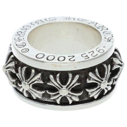 Chrome Hearts RING SPINNER CH X Silver Ring Size US 7