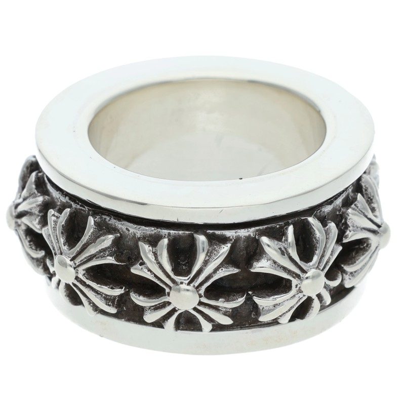 Chrome Hearts RING SPINNER CH X Silver Ring Size US 7