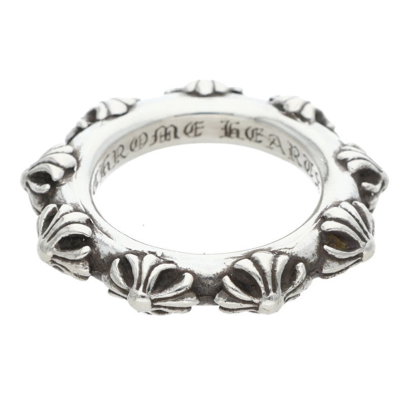 Chrome Hearts CROSS BAND Silver Ring Size US 9