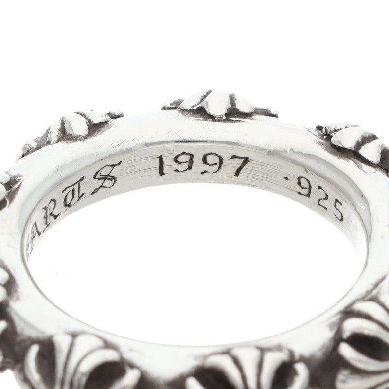 Chrome Hearts CROSS BAND Silver Ring Size US 9