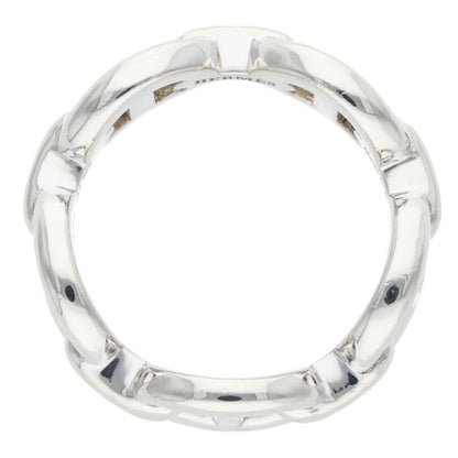 HERMES Chaine d'Ancre Enchainee PM Silver Ring Size ONE SIZE