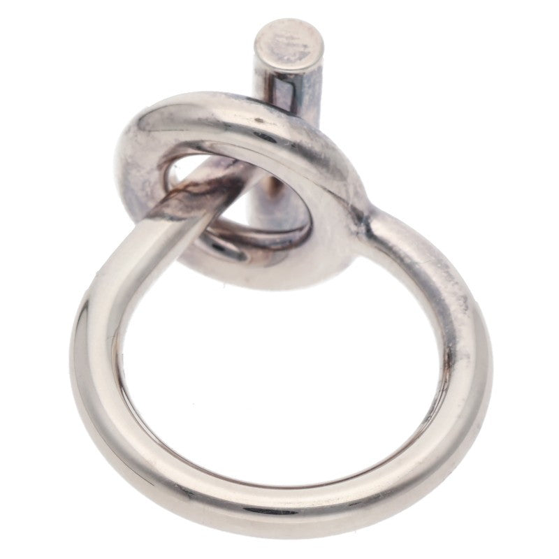 HERMES Echappee Sterling Silver Ring Size ONE SIZE