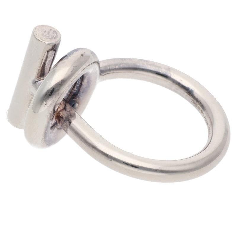HERMES Echappee Sterling Silver Ring Size ONE SIZE