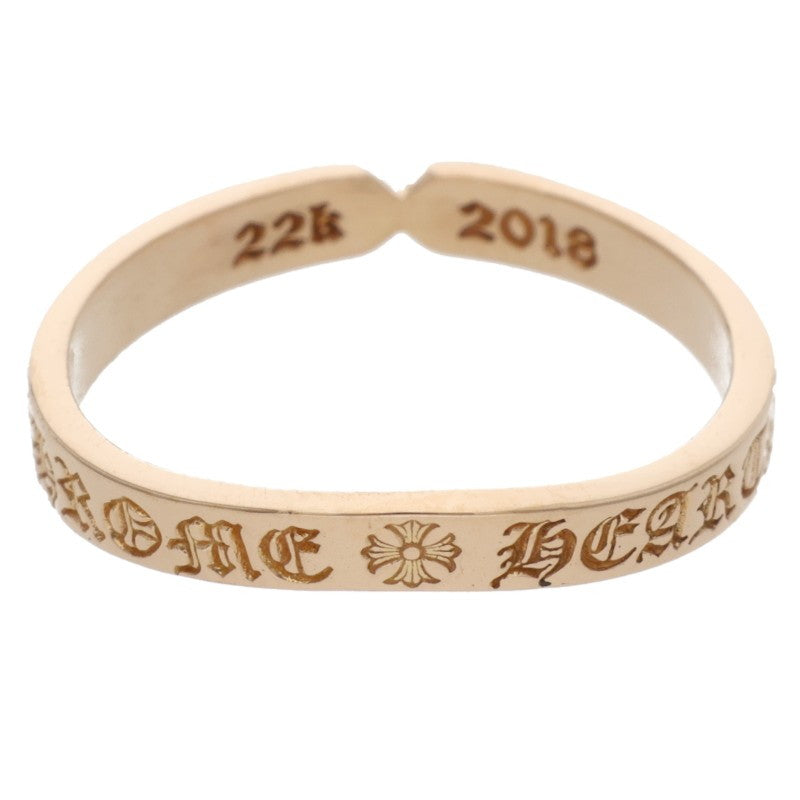 Chrome Hearts 22K See You In Tea Gold Ring Size US 6