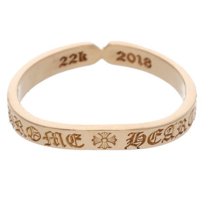 Chrome Hearts 22K See You In Tea Gold Ring Size US 6