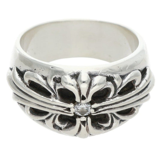 Chrome Hearts FLRL CRS 1 Diamond Ring Size ONE SIZE