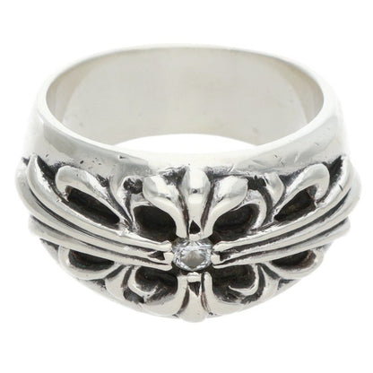 Chrome Hearts FLRL CRS 1 Diamond Ring Size US 9.5
