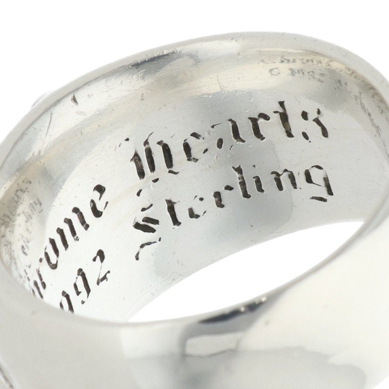 Chrome Hearts FLRL CRS 1 Diamond Ring Size US 9.5