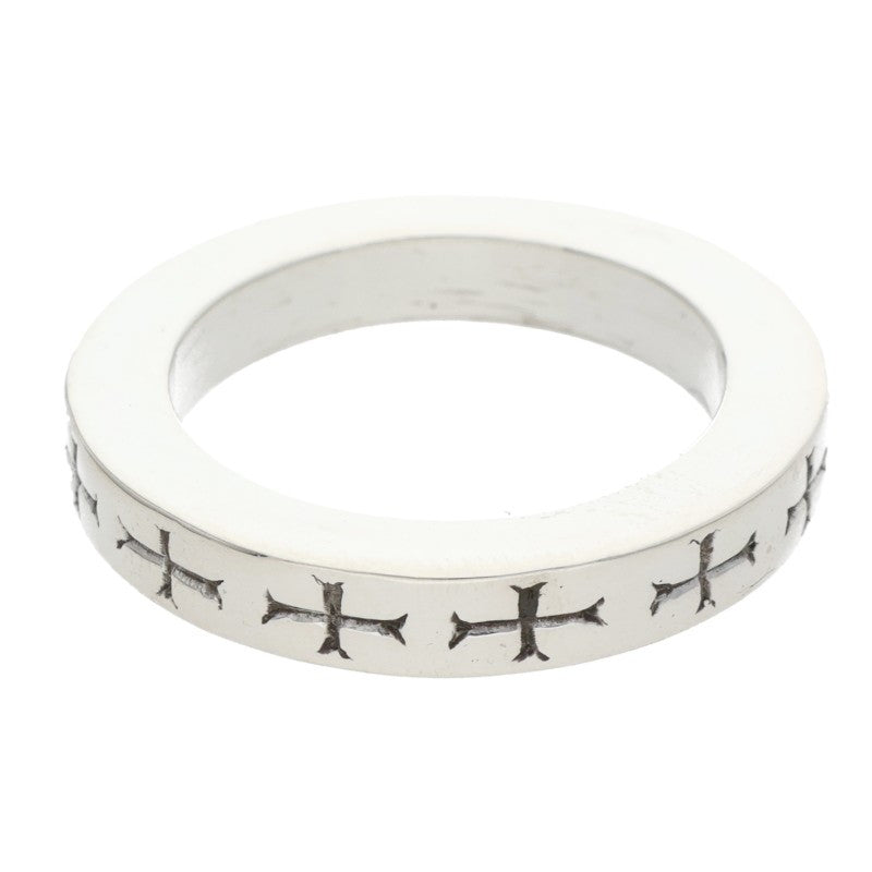 Chrome Hearts 3mm SPACER FUCKYOU Silver Ring Size US 4.5