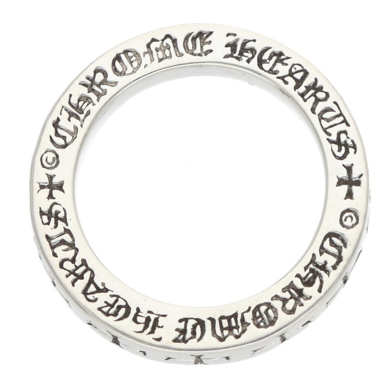 Chrome Hearts 3mm SPACER FUCKYOU Silver Ring Size US 4.5