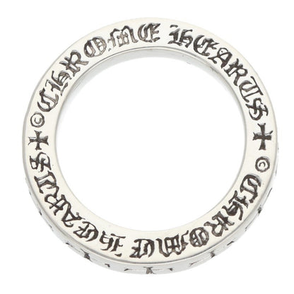 Chrome Hearts 3mm SPACER FUCKYOU Silver Ring Size US 4.5
