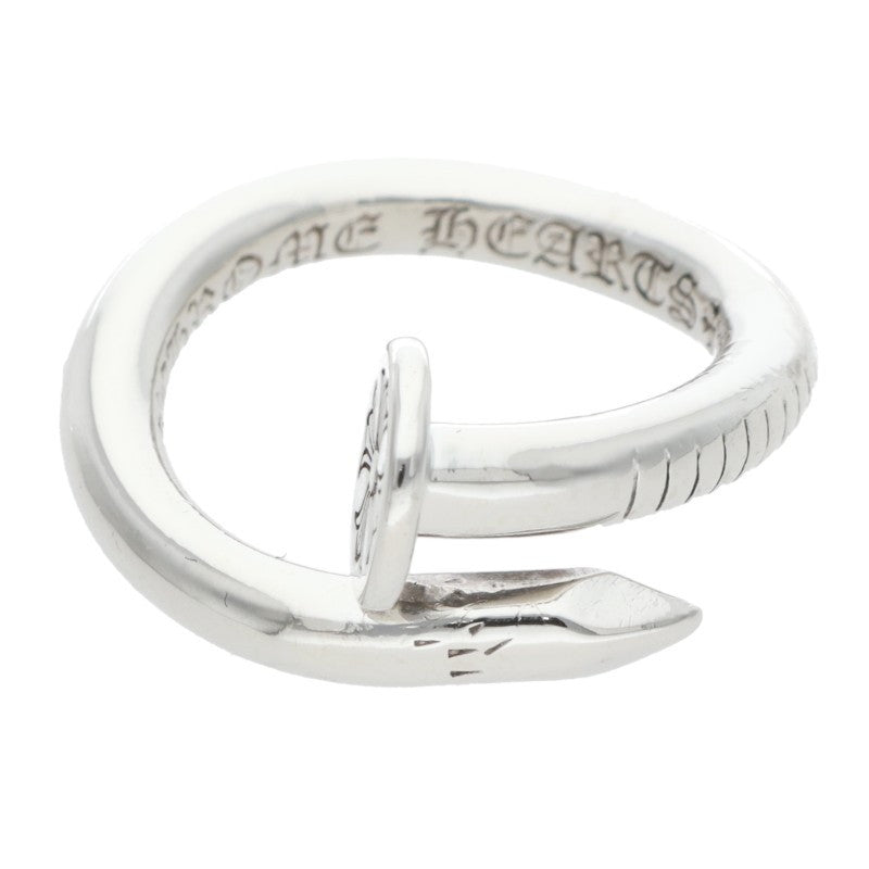 Chrome Hearts NAIL FLAT Silver Ring Size US 5