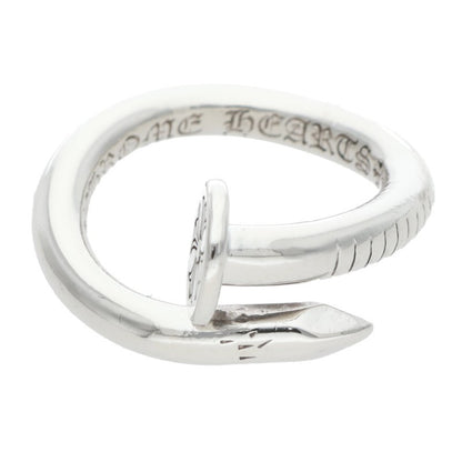 Chrome Hearts NAIL FLAT Silver Ring Size US 5