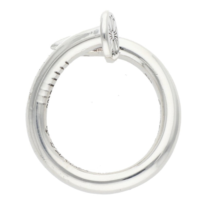 Chrome Hearts NAIL FLAT Silver Ring Size US 5