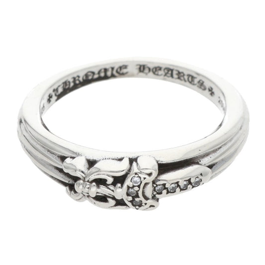 Chrome Hearts BABY CLSC P D Pave Diamond Ring Size ONE SIZE