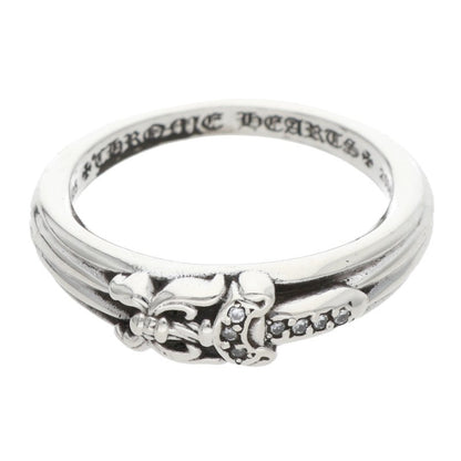 Chrome Hearts BABY CLSC P D Pave Diamond Ring Size US 7.5
