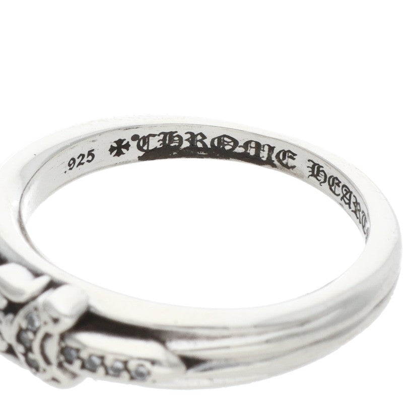 Chrome Hearts BABY CLSC P D Pave Diamond Ring Size US 7.5