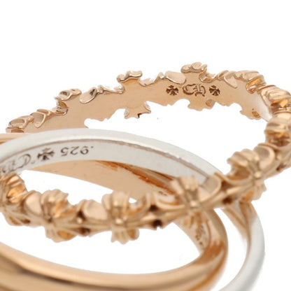 Chrome Hearts 22K Tiny E CH Plus Triple Ring Size JP 9