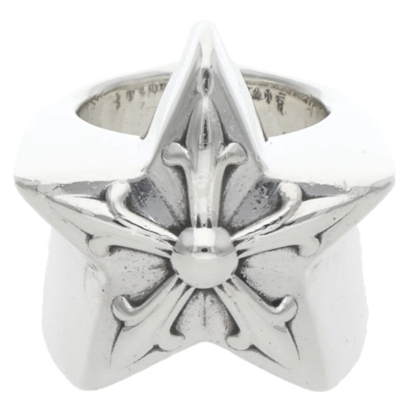 Chrome Hearts STR LRG Large Star Silver Ring Size US 5