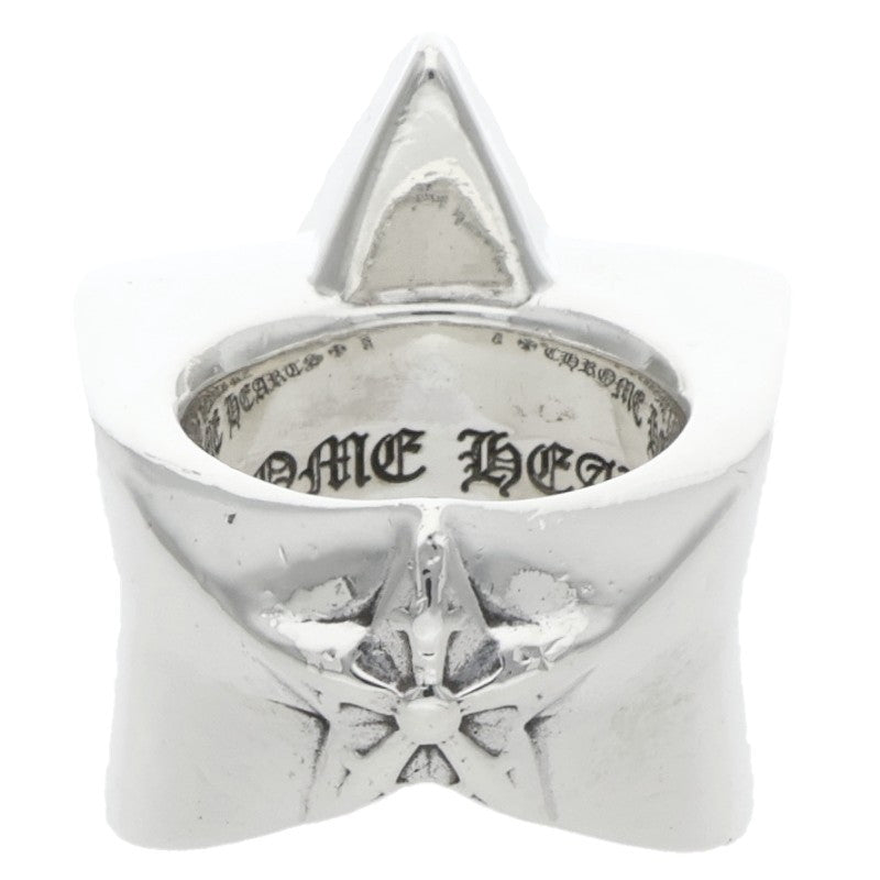 Chrome Hearts STR LRG Large Star Silver Ring Size US 5