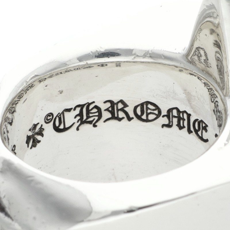 Chrome Hearts STR LRG Large Star Silver Ring Size US 5