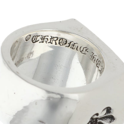 Chrome Hearts BIG PJ PLAIN Silver Ring Size JP 13.5