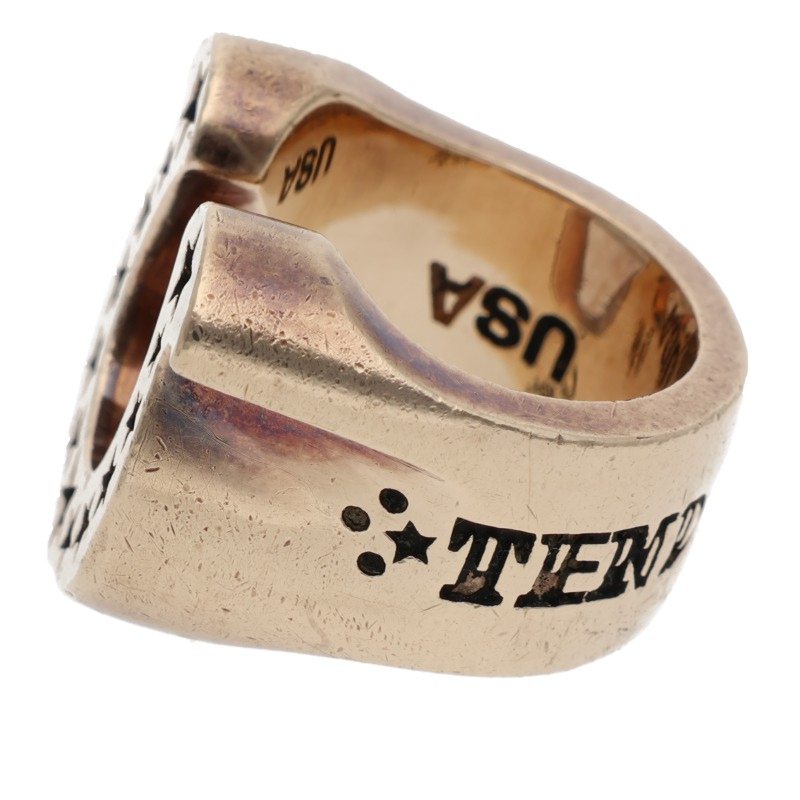 TENDERLOIN T-H.S RING GOLD 8K Horseshoe Ring Size ONE SIZE