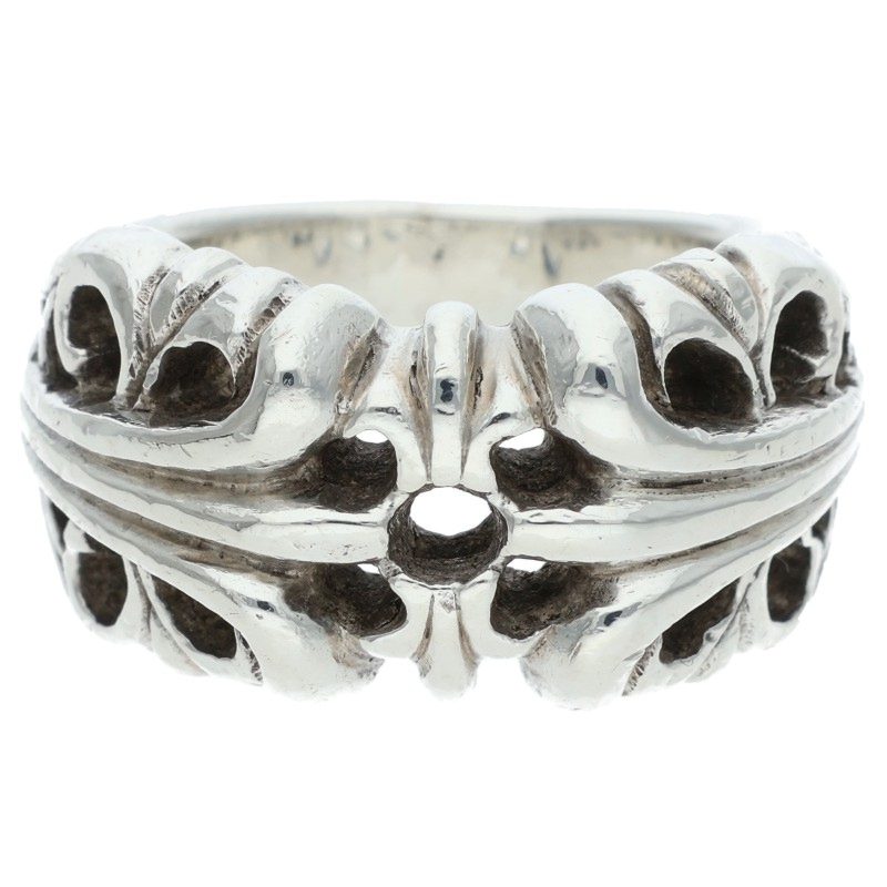 Chrome Hearts K&T Silver Ring Size ONE SIZE