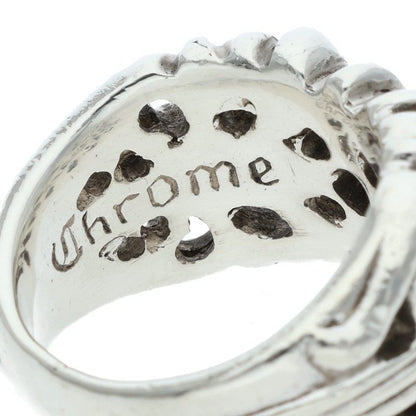 Chrome Hearts K&T Silver Ring Size ONE SIZE