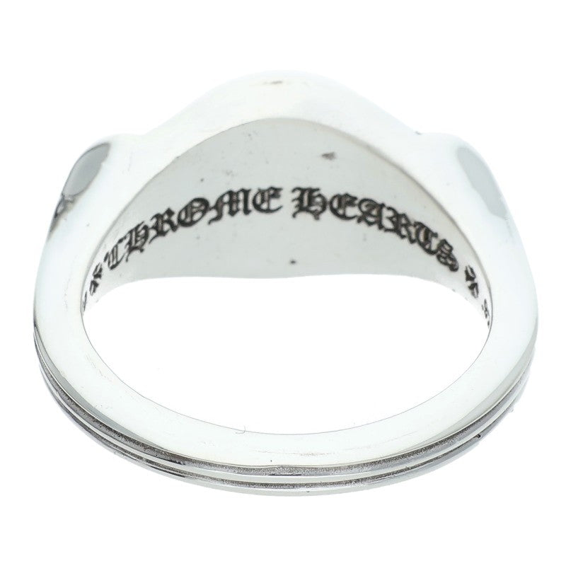 Chrome Hearts FLAT TOP Silver Ring Size ONE SIZE