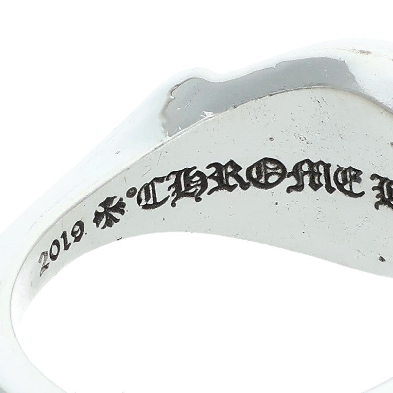 Chrome Hearts FLAT TOP Silver Ring Size ONE SIZE