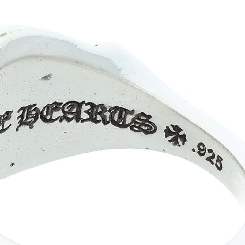 Chrome Hearts FLAT TOP Silver Ring Size ONE SIZE