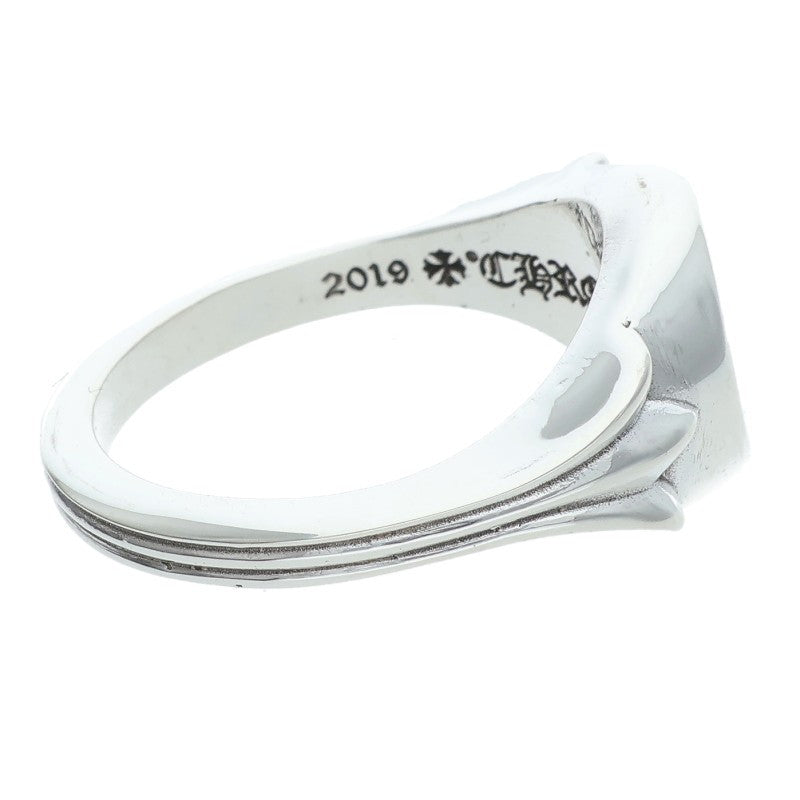 Chrome Hearts FLAT TOP Silver Ring Size ONE SIZE