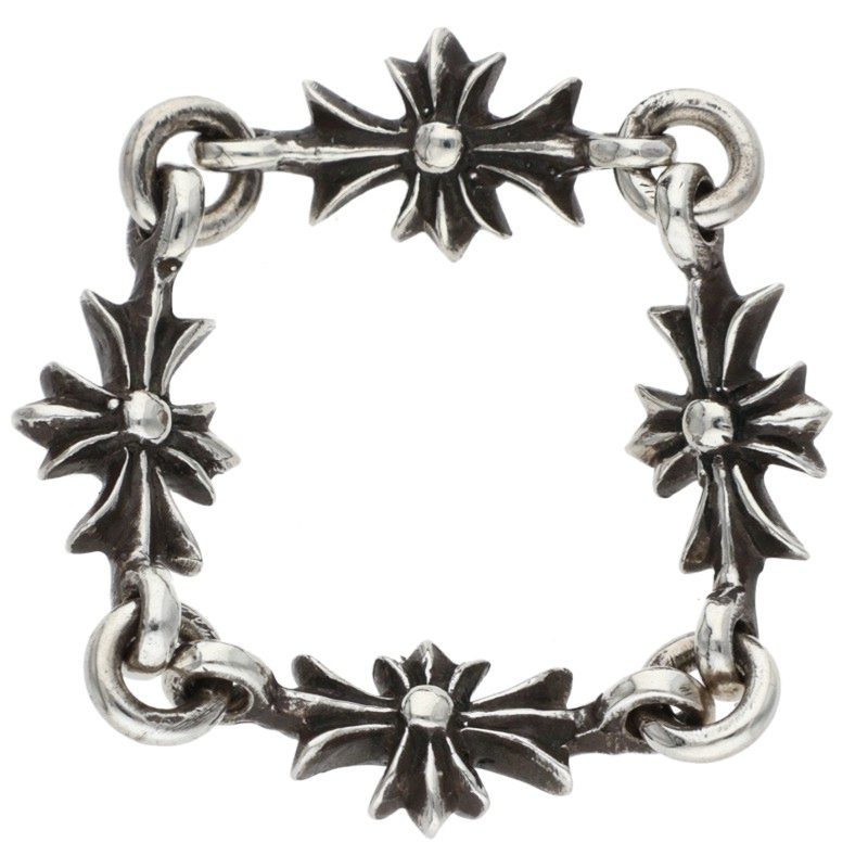 Chrome Hearts RING TNY E CH PLS Silver Ring Size US 6