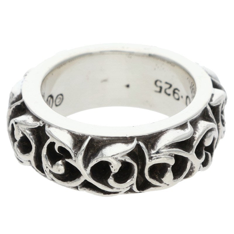 Chrome Hearts ETRNITY VINE BAND Silver Ring Size US 5