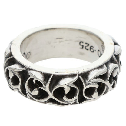 Chrome Hearts ETRNITY VINE BAND Silver Ring Size US 5