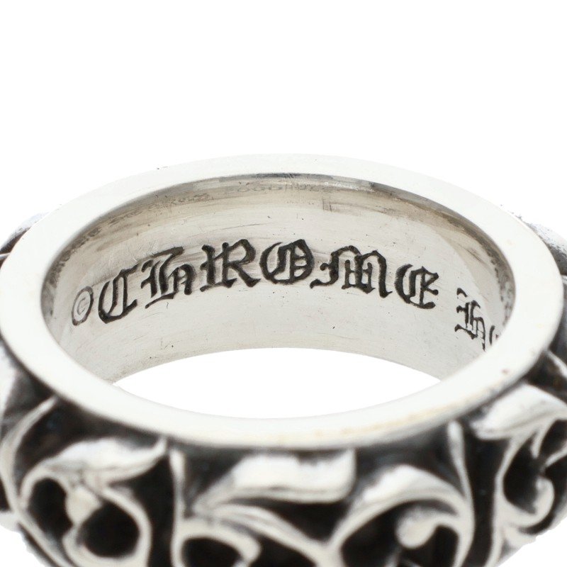 Chrome Hearts ETRNITY VINE BAND Silver Ring Size US 5