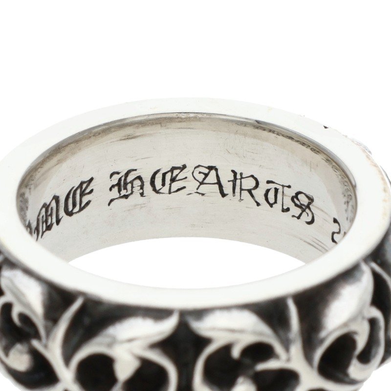 Chrome Hearts ETRNITY VINE BAND Silver Ring Size US 5