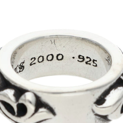 Chrome Hearts DBL NARROW VINE BAND Silver Ring Size US 4.5