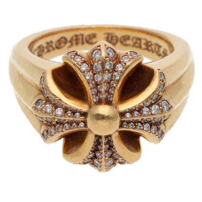 Chrome Hearts 22K Large Cutout CH Plus PAVE Size ONE SIZE