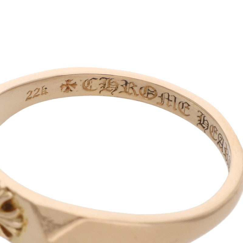 Chrome Hearts 22K Bubblegum Pyramid Plus Ring Size JP 11.5
