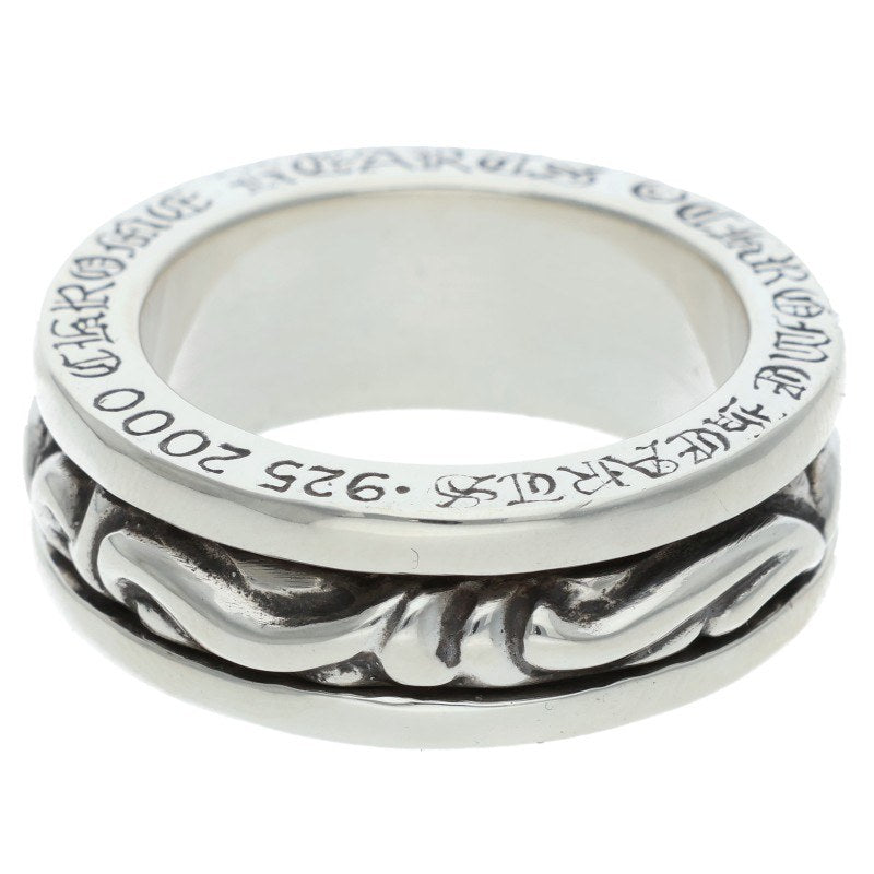 Chrome Hearts Spinner Scroll Silver Ring Size ONE SIZE