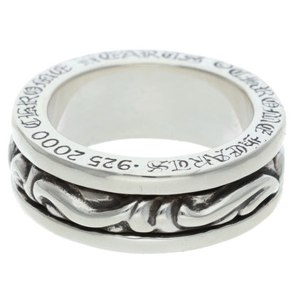 Chrome Hearts Spinner Scroll Silver Ring Size ONE SIZE