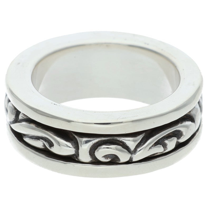 Chrome Hearts Spinner Scroll Silver Ring Size ONE SIZE