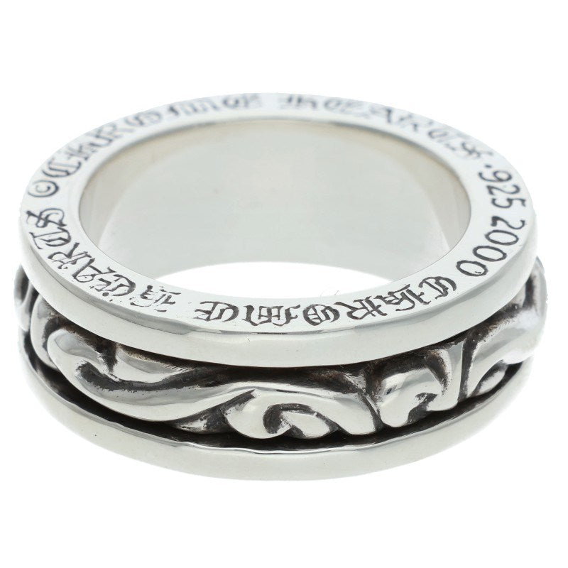 Chrome Hearts Spinner Scroll Silver Ring Size ONE SIZE
