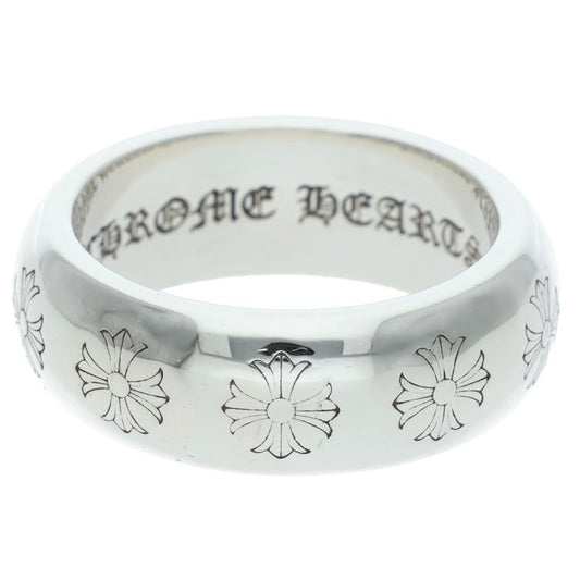Chrome Hearts Round 10mm Silver Ring Size ONE SIZE