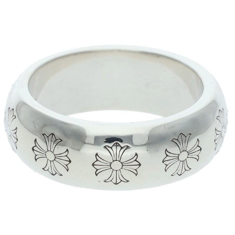 Chrome Hearts Round 10mm Silver Ring Size US 12