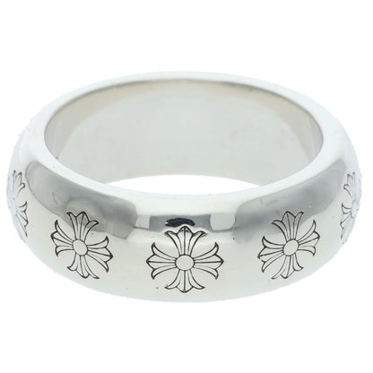 Chrome Hearts Round 10mm Silver Ring Size US 12