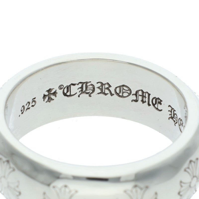 Chrome Hearts Round 10mm Silver Ring Size US 12