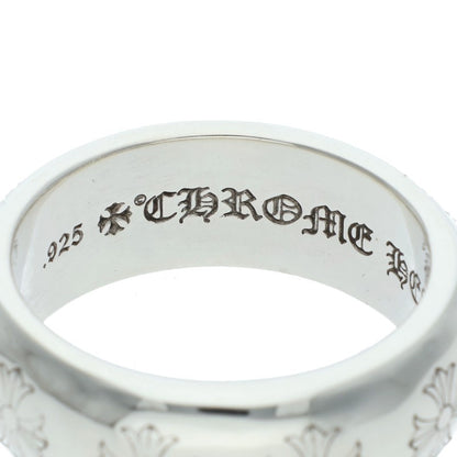 Chrome Hearts Round 10mm Silver Ring Size US 12